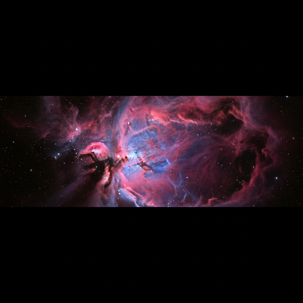 Orion Nebula M42 — a glowing emission nebula