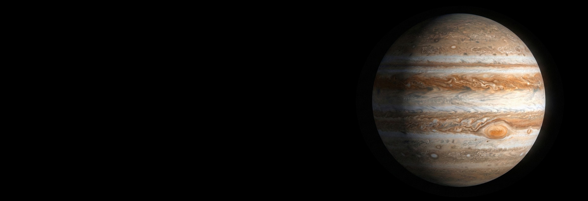 Jupiter - The King of Planets showing its distinctive bands and Great Red Spot