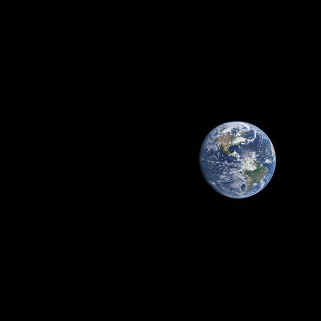 Earth from space — a terrestrial planet